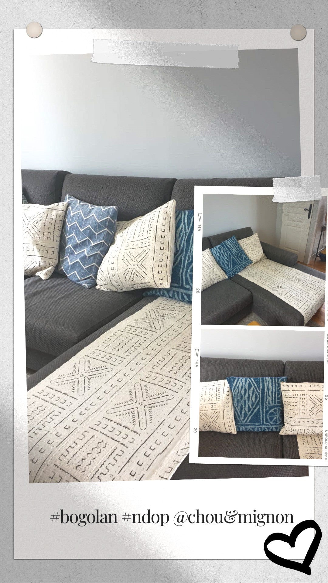 HOUSSE DE COUSSIN NDOP