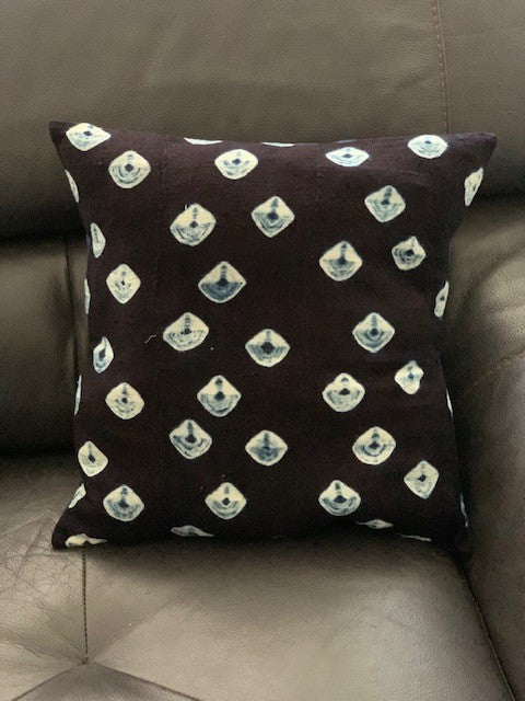 HOUSSE DE COUSSIN BOGOLAN INDIGO