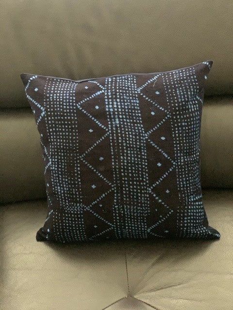 HOUSSE DE COUSSIN BOGOLAN INDIGO