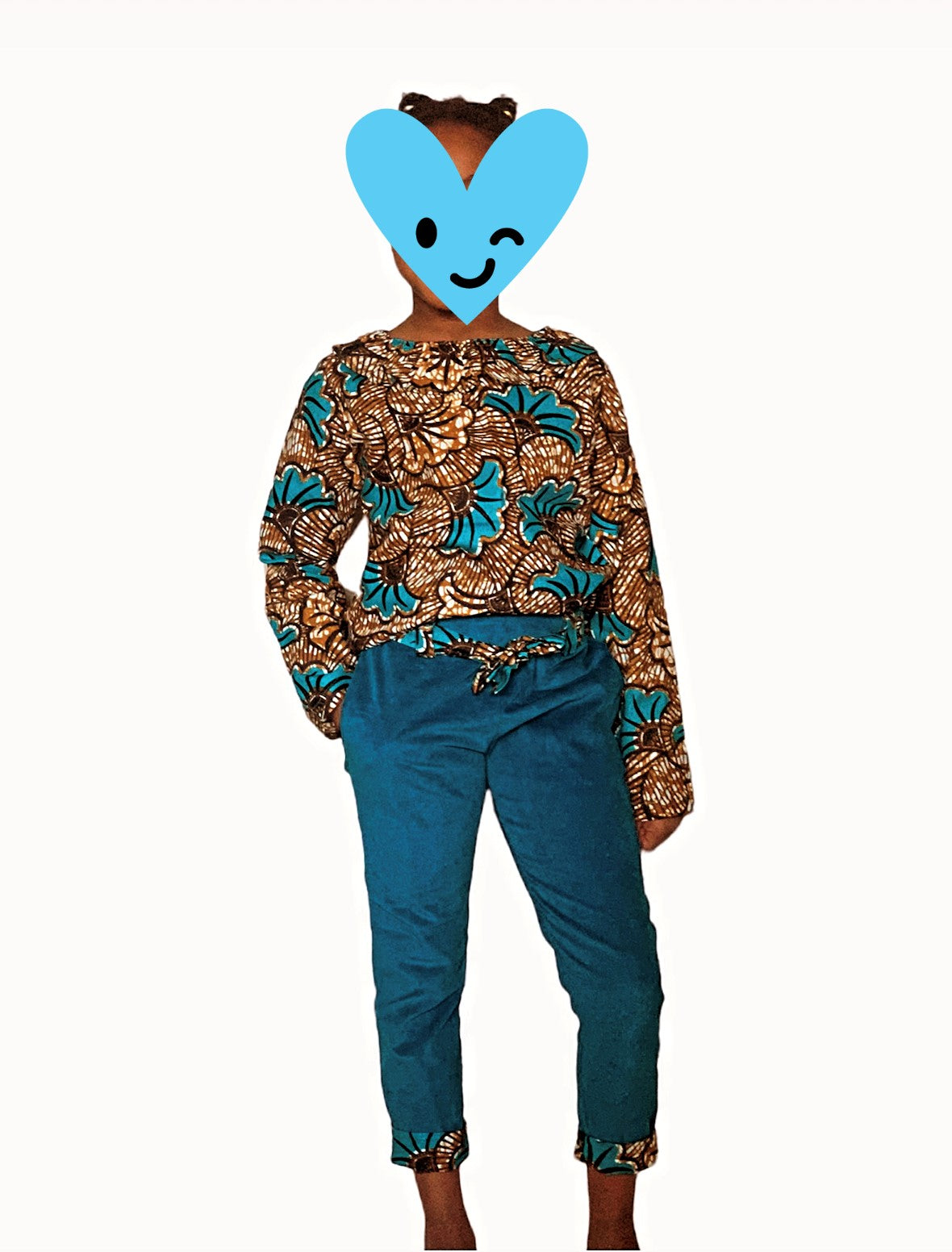 Pantalon "AVA" Velours
