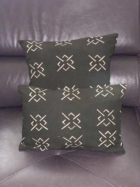 HOUSSE DE COUSSIN BOGOLAN NOIR